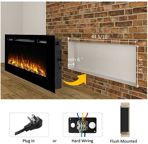 Best Electric Fireplace Inserts 2022, Insert Electric Fireplace With Sound