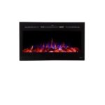 Touchstone Sideline Recessed Electric Fireplace Review