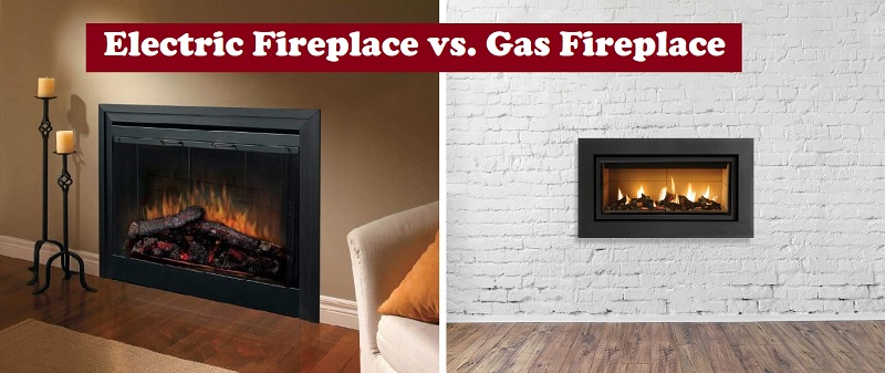 Electric Vs Gas Fireplace Pros Cons, Electric Fireplace Vs Wood Burning Stove
