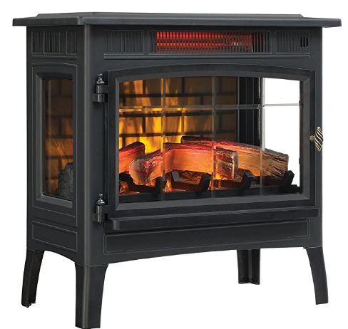 realistic electric fireplace insert 